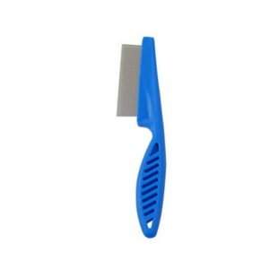 Clearance under $5-Shldybc Pet Comb with Long & Short Stainless Steel Teeth for Removing Matted Fur, Knots & Tangles, Tool Accessories for Safe & Gentle Diy Dog & Cat Grooming (Grooming Comb)