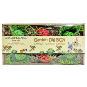 Garden Dig – NativeCritter Natural Chew for Hamsters, Gerbils, Rabbits, Guinea pigs, Prairie Dogs, Chinchillas, Degus, Squirrels, Rats and other chewing small animals