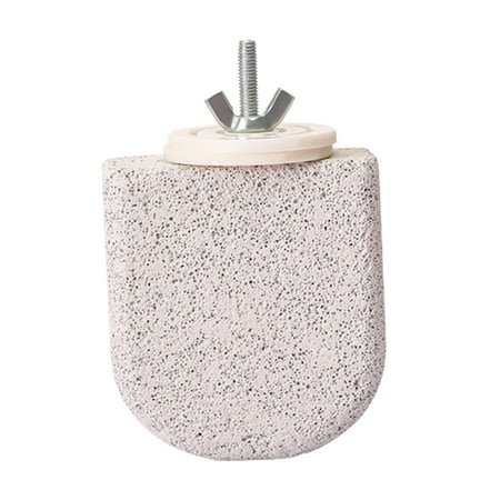 FashionCha Bird Beak Grinding Calcium Stone Perch Chewing for Lovebird Finches Squirrel S