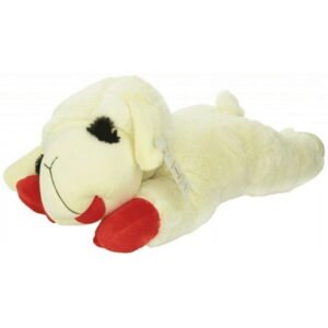 Multipet’s Officially Licensed Lamb Chop Jumbo White Plush Dog Toy, 24-Inch NEW