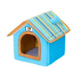 Pet House, Pet House Supplies, 14.1×12.6×15.7″ Comfortable Pet Cat Dog House, House Cat Puppy Shelter
