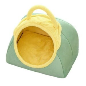 Dog House Indoor, Foldable Soft Kennel Bed, Warm Cats House, Puppy Cave With Cushion, Suitable for Small Medium Large Dogs Cats