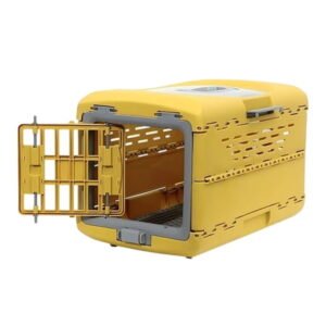Cat Carrier and Pet Carrier, Foldable Portable Aircraft Box for Cats and Small Dogs, Vehicle Mounted Travel Cage for Airlines and Road Trips, Small Size, 5 Colors
