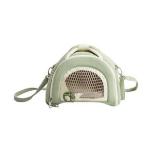 Crossbody Pet Travel Bag for Small Dogs and Cats – Breathable Mesh Carrier with Shoulder Strap for Outings and Vet Visits