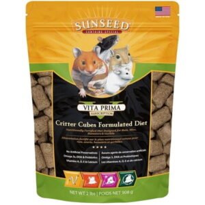 Sunseed® Vita Prima™ Sunscription Critter Cubes Formulated Diet Small Animals Food 25 Lbs