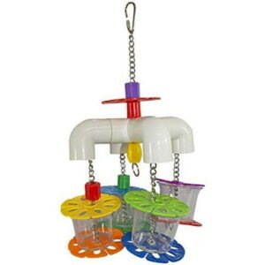 Exotic Nutrition Mobile Forager – Small Animal Toy & Cage Accessory – Sugar Gliders, Birds, Squirrels, Marmosets & Other Smal