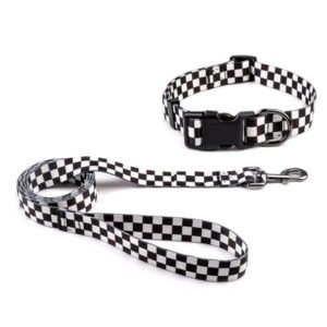 MAYBARLIVE Dog collars and leads,Dog Collar and Leash for Small,Adjustable Durable 5ft Puppy Leash Collar for Dog Training Lea