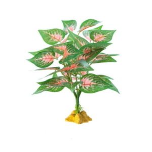 WE-POLUJ Reptiles Habitats Decoration Hermit Habitat Plant Realistic Terrariums Plant
