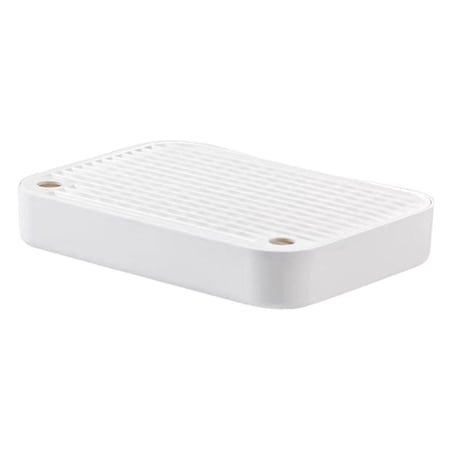 Bvdfgk Cat Litter Box, Bed Base, Litter Box Accessory, Cleaning Supplies, Pet Supplies, White