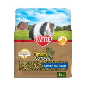 Kaytee Timothy Complete Guinea Pig Food, 5 Pounds
