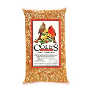 Cole’s Cajun Cardinal Assorted Species Sunflower Meats Wild Bird Food 5 lb