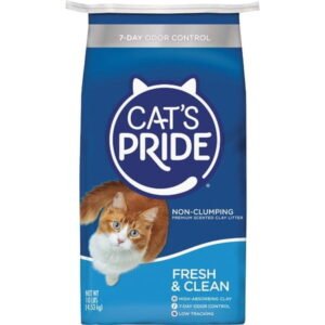 Cat’s Pride 10 Lb. Fresh & Clean Non-Clumping Cat Litter C48513