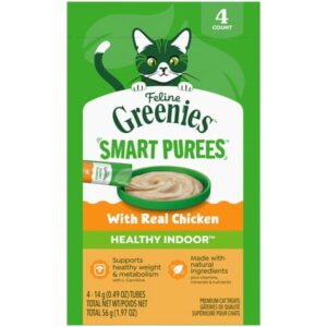 Greenies Puree Indoor Chicken 4ct