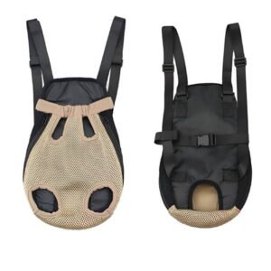BESTSKY 2026 New Pet Carrier Backpack, Adjustable Pet Front Cat Dog Carrier Backpack Travel Bag, Legs Out, for Small Dogs Cats Puppies