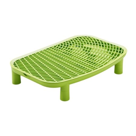 Bothyi Cat Litter Ramp Litter Box Step Reusable Easy to Clean Anti Slip,Accessories Pet Green