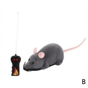 Funny Remote Control RC Rat Mouse MICE Wireless For Cat Toy Gift Dog Pet A7S6