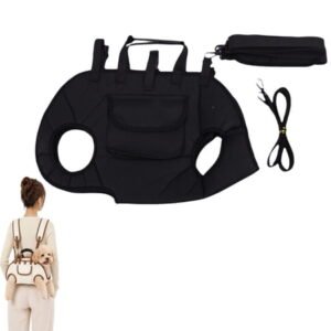 Pawzie Purse Dog Carrier, Pawzie Pet Carrier Bag, Ergonomic Front-Facing Design with Stable Support, Streamlined and Portable Design, Breathable, Built-In Safety Lock, Ideal for Dogs
