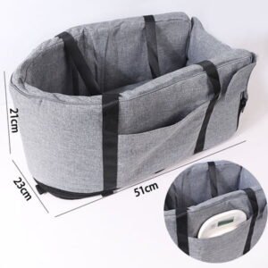 Outdoor Pet Kennel Tent – Universal 4-Season Dog House, Water-Resistant Oxford Cloth & Mesh Ventilation, Portable for Car & Camping, Blue/Red/Gray