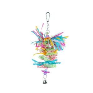 Prevue Pet Products Playfuls Sound & Movement Miami Frost Bird Toy 62674