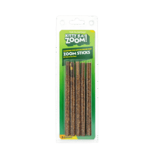 Kitty Ka-Zoom Silvervine Dental Chew Sticks for Cats