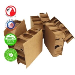 Bonka Bird Toys 2293 Pack Six(6) Cardboard 3.5-Inch Squares