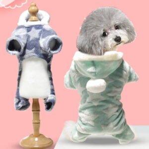 GASTROPOD Dog Sweater,Available in Multiple Sizes for Perfect Fit Dog Clothes,Perfect for Camping or Lounging at Home Puppy Clothes,M,Green