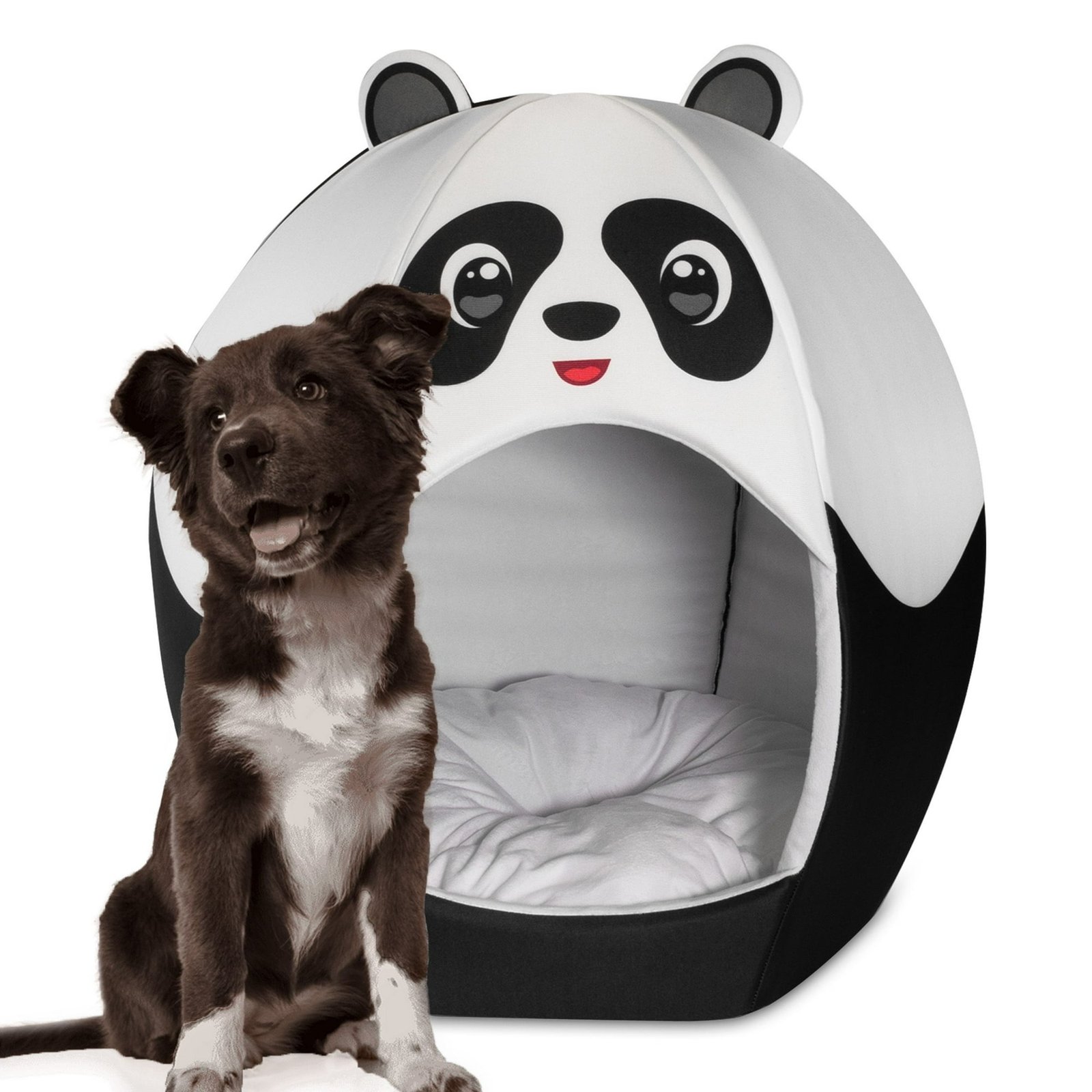 Maccabi Art Panda- Igloo Pet Bed for Dogs, Cats – Medium