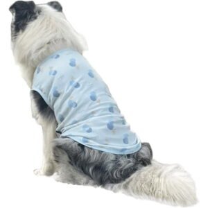 UOSIA Large Dog Shirt Cotton Summer Female Dog Vest Tank Top Clothes Lightweight Pet T-Shirts Apparel for Medium Large Breeds