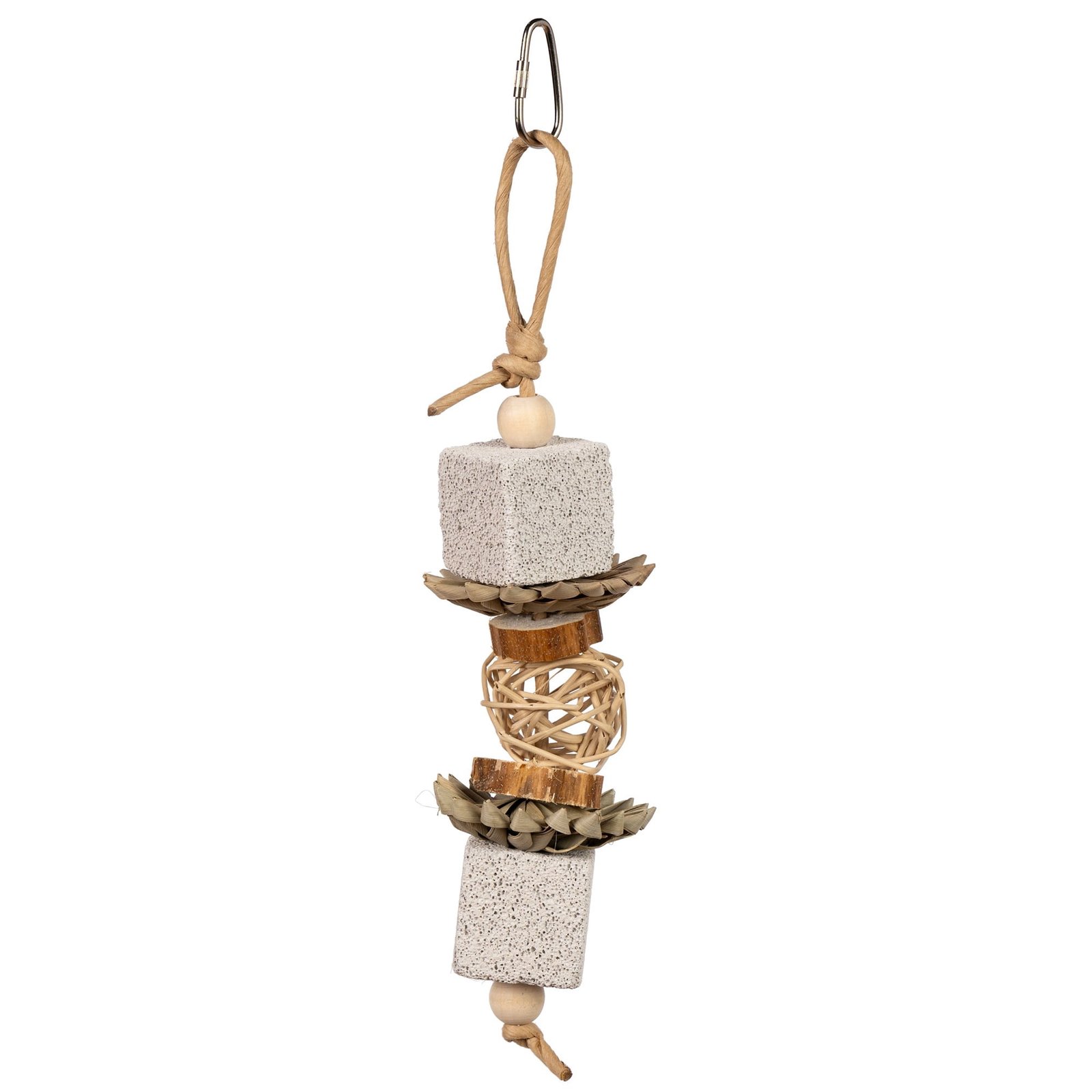 Prevue Pet Products Naturals Lava Crunchers Bird Toy