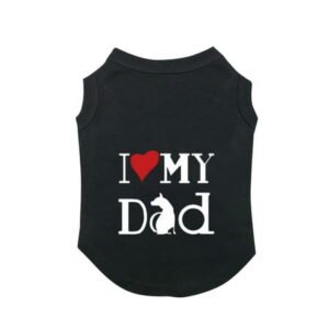 CICRKHB Dog Clothes Dog Vest Pet Vest Dog Clothes Pet Clothing Apparel Summer Fashion Pet Supplies Black
