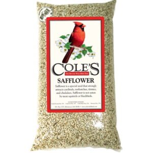 Cole’s Safflower Bird Seed, 20 lb bag
