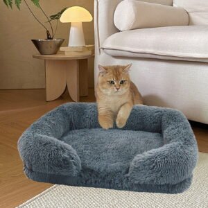 Clearance Kbndieu Dog Bed Medium Size Dogs, Cat Beds for Indoor Cats, Pet Bed for Puppy and Kitty, Washable, Extra Soft, Anti-Slip Bottom