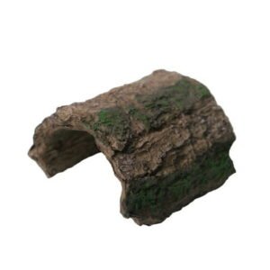 Terrarium Decoration Natural Lookings Driftwood Resin Tree Stump Fishtanks Shelter Cave for Fish and Reptiles Hideouts