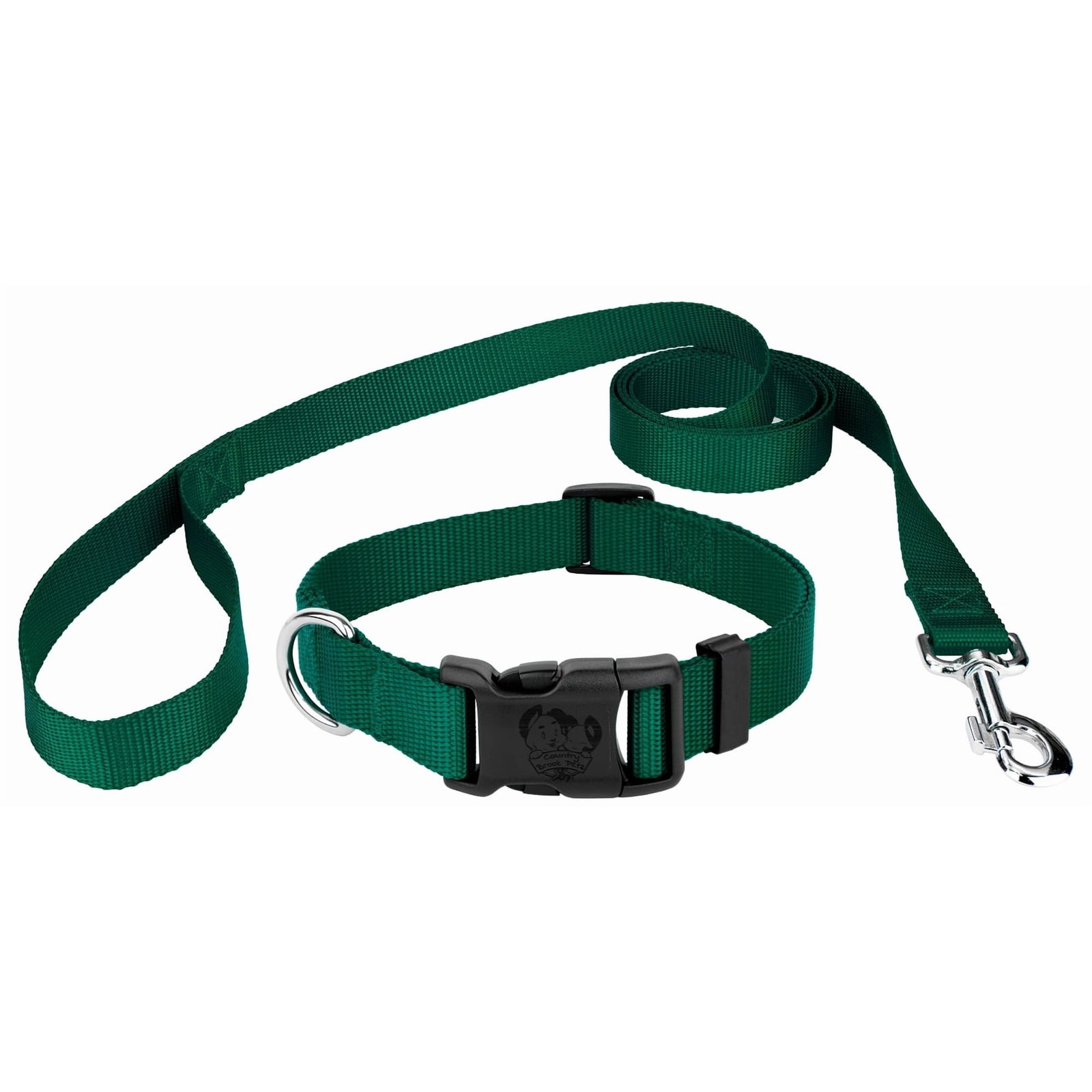 Country Brook Design® Deluxe Nylon Dog Collar and Leash