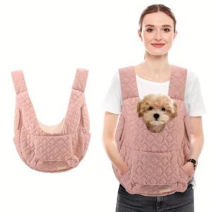 Extra-Large Dog Sling Carrier – Winter Pet Bag With Cotton Lining, Waterproof & Breathable Design Small Dog Carrier Bag Medium Dog Carrier Bag