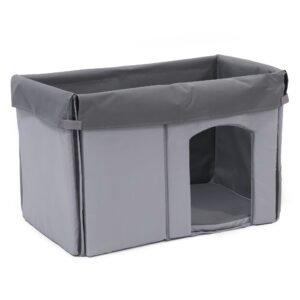 MidWest Homes for Pets Eilio Dog House Insulation Kit, Fits Small Dog House Measuring 16.544L x 27.96W x 19.69H – Inches, Light Gray