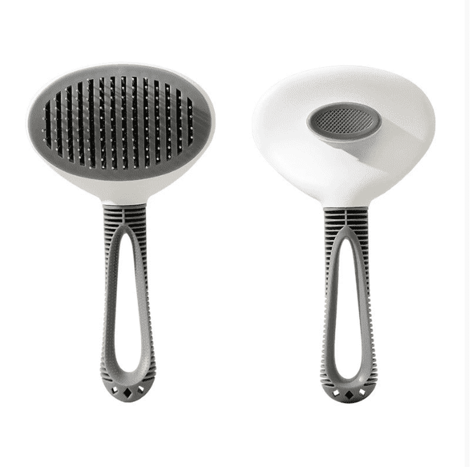 Dog & Cat Brush, Self Cleaning Slicker Brushe for Shedding and Grooming Removes Loose Undercoat, Mats and Tangled Hair Grooming Comb for Cat Dog Brush Massage
