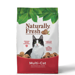 Naturally Fresh Multi-Cat Eco-Friendly Walnut Shell Cat Litter, 26 lb.