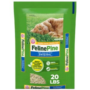Feline Pine Original 100% Natural Cat Litter, 20 lb