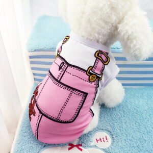 Twfbrm Animal Dog Clothes, Breathable Pet Shirts, Puppy Sweatshirt Dog Clothes Outfit Apparel Shirt for Small Medium Dogs Cats