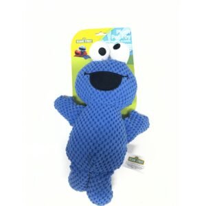 Sesame Street Elmo Plush Pet Toy With Squeaker Crinkle Sound Dog & Puppy Toy
