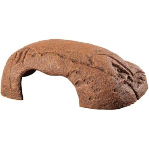 Zilla Decor Rock Den Hideout for Terrariums [Reptile, Hiding Places] X-Large 12.25″L x 11.5″W x 4.75″H