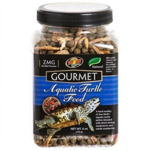 Zoo Med Gourmet Aquatic Turtle Food [Reptile Aquatic Turtle Food, Reptile Supplies] 6 oz