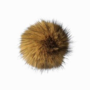 Faux Rabbit Fur Cat Toy Ball, Realistic Plush Kitty Toy for Indoor Cats, Soft and Lightweight Interactive Batting Ball for Hunting Instincts & Exercise