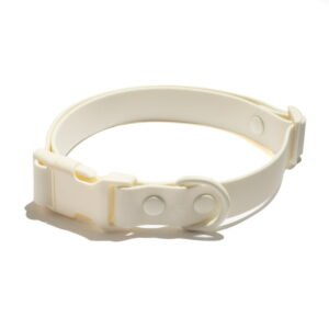 Vibrant Life Water and Dirt Resistant Fashion Dog Collar, Cream, Small
