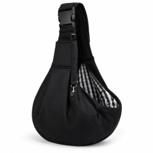 Dog Sling Carrier, Hands Free Pet Sling Carrier for Small Dogs and Cats