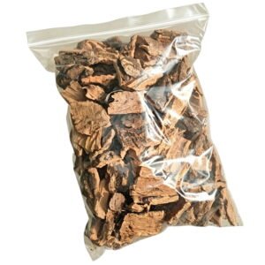 Natural Cork Bark Background Tree Bark for Terrarium Aquarium Reptiles Climbing Fish Backdrop Green Plant