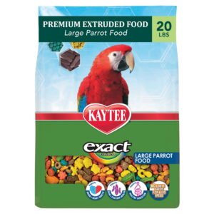 Kaytee Exact Rainbow Premium Large Parrot Food Bird Seed 20 pounds