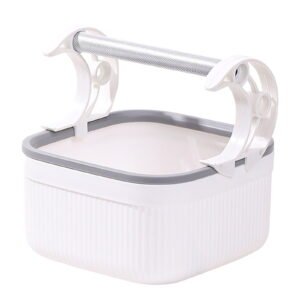 Bird Toilet Stand with Bucket – Aluminum Alloy Potty Training Perch for Parrots, Portable Tabletop Bird Litter Box for Home & Office – Easy-Clean Bird Cage Accessory