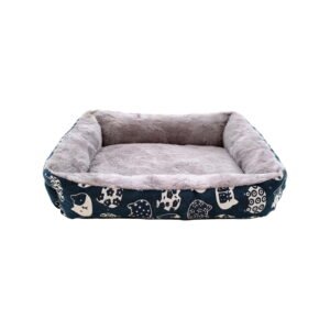 Dog Bed for Small Dogs, Orthopedic Dog Bed with Non-Slip Bottom, Machine Washable,Soft Pet Bed Breathable Rectangle Sleeping Bed,Cat Cushions Bed for All Seasons